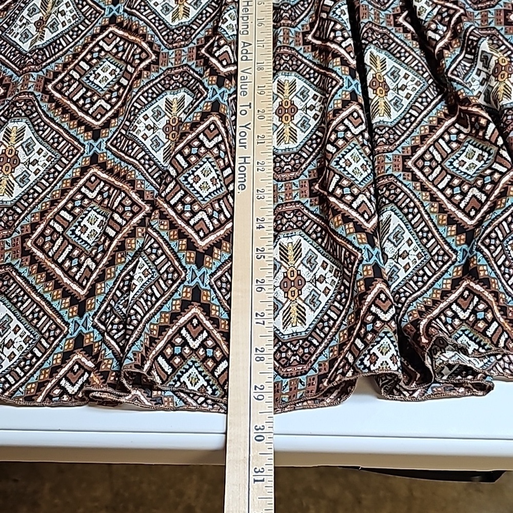 LuLaRoe Skirt Sz Large Boho Looking! - Picture 5 of 10